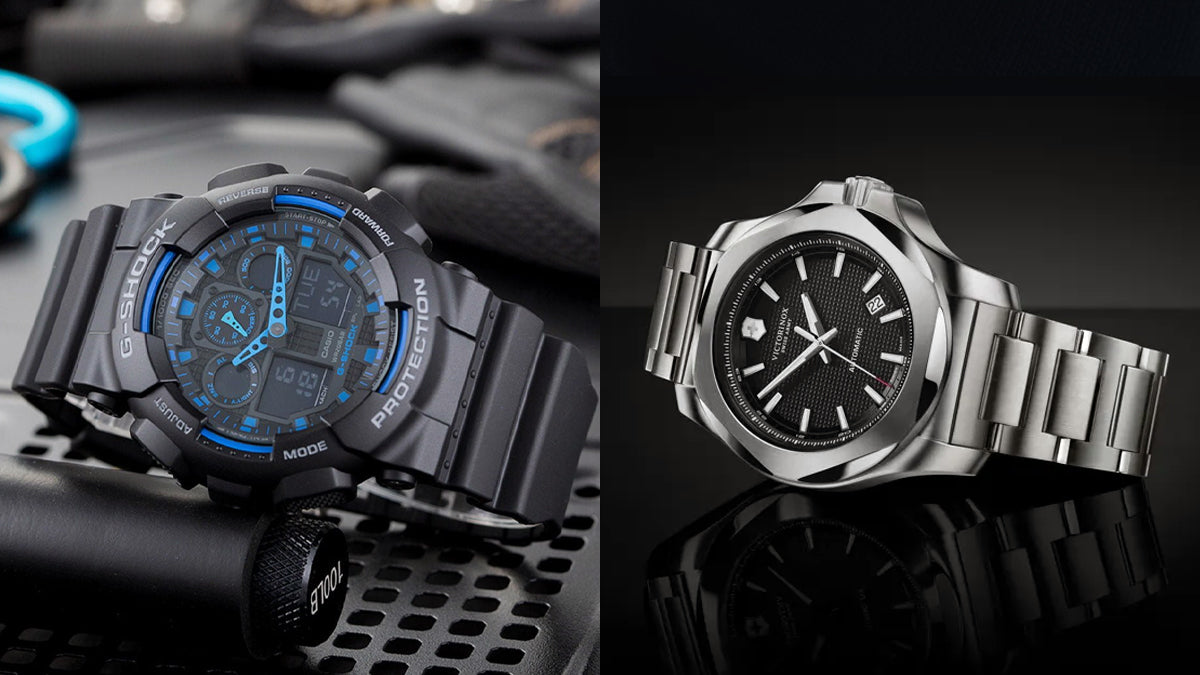 Casio G-shock vs Victorinox Inox