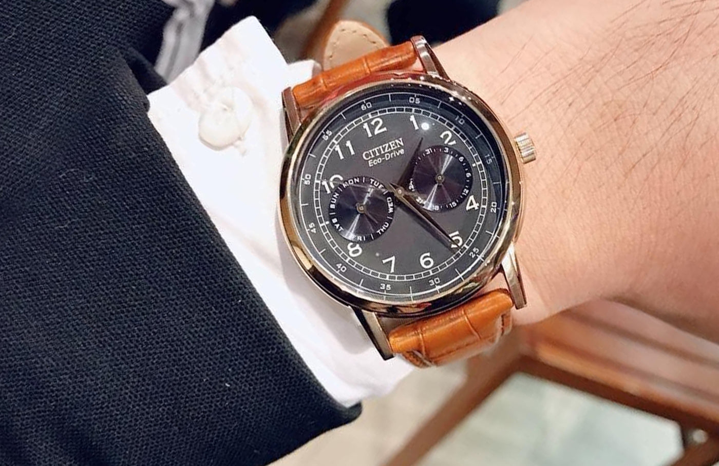 Get Noticed with the Citizen Dress Eco-Drive AO9003-08E Men’s Watch