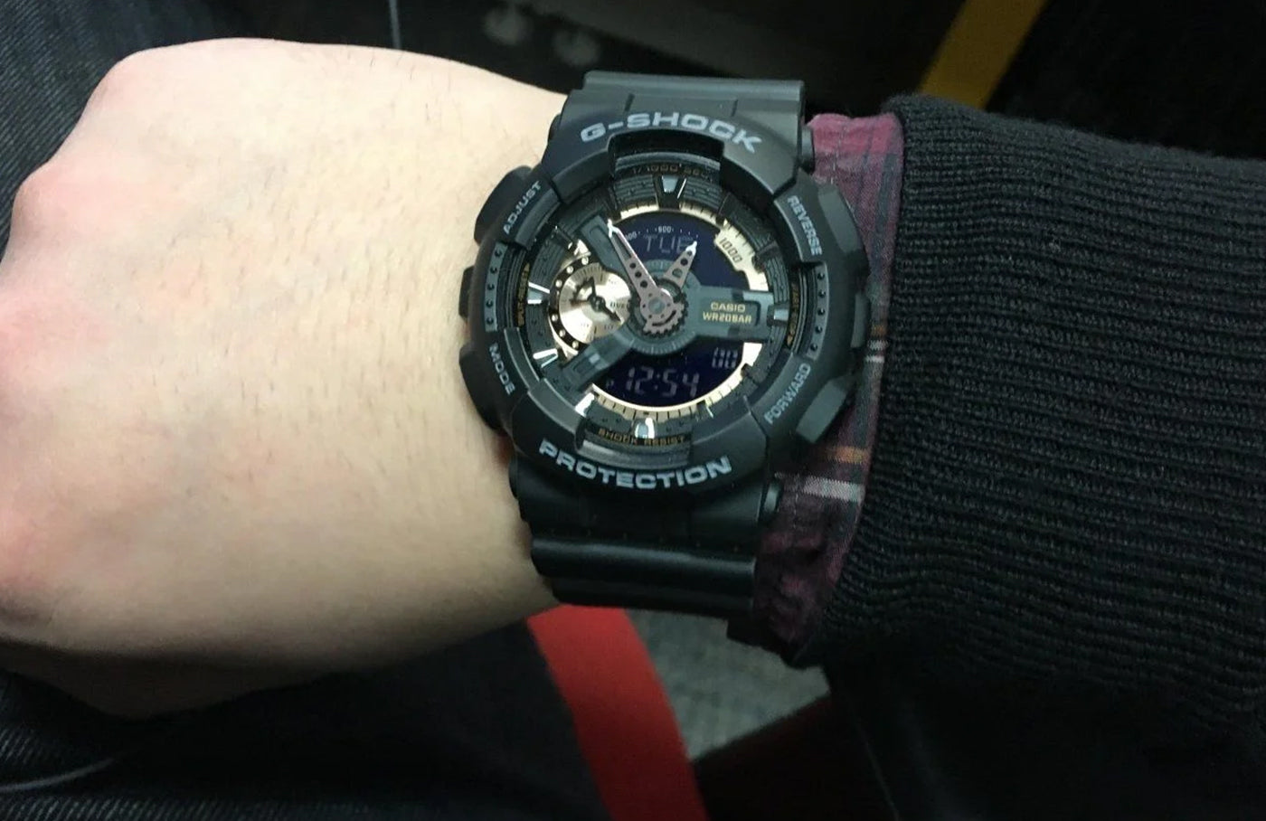 Casio G-Shock Analog-Digital GA-110RG-1A Men’s Watch – Rugged, Tough!