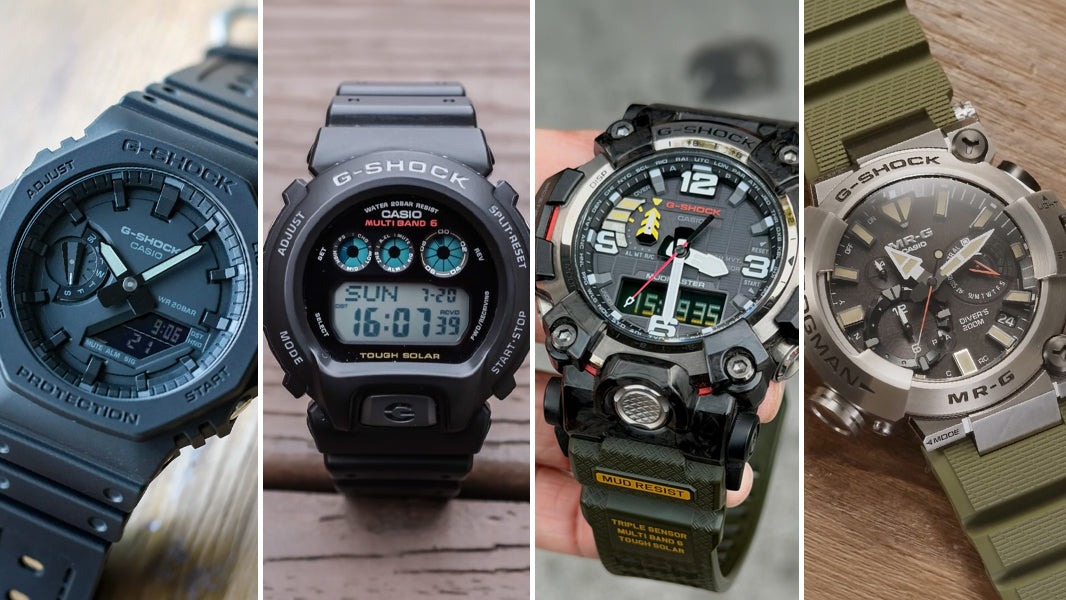 GA-2100 / GW-series solar / GWG-2000 Mudmaster / Frogman