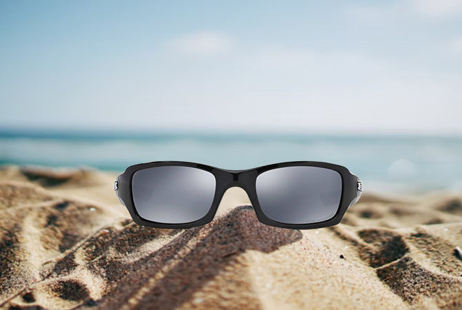 Oakley Fives Squared Polished Black OO9238-923804-54 Unisex Sunglasses