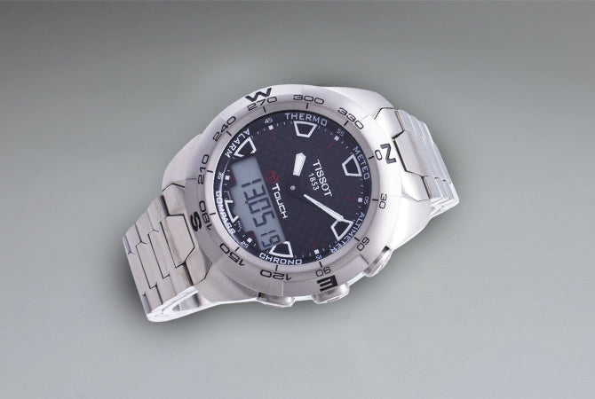 Tissot T-Touch Expert Titanium T013.420.44.201.00 T0134204420100 Compass Men’s Watch