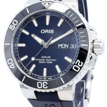 Oris Aquis Big Day Date 01-752-7733-4135-07-4-24-65EB Automatic 500M Men's Watch