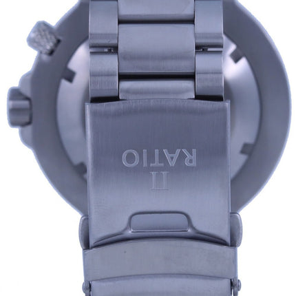 Ratio FreeDiver Red Dial Stainless Steel Quartz 1050HA93-02V-RED 1000M Men's Watch