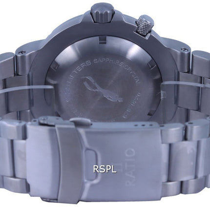 Ratio FreeDiver Blue Dial Stainless Steel Quartz 1050HA93-12V-BLU 1000M Men's Watch
