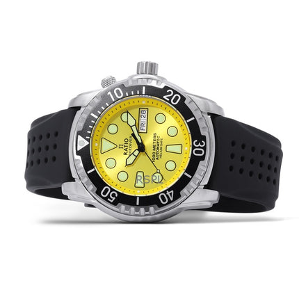 Ratio FreeDiver Helium-Safe 1000M Sapphire Automatic 1068HA90-34VA-YLW Men's Watch