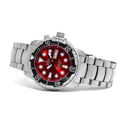 Refurbished Ratio FreeDiver Helium-Safe 1000M Sapphire Automatic 1068HA96-34VA-RED Men's Watch