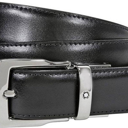 Montblanc 109738 Classic Line Reversible Black/Brown Men's Leather Belt
