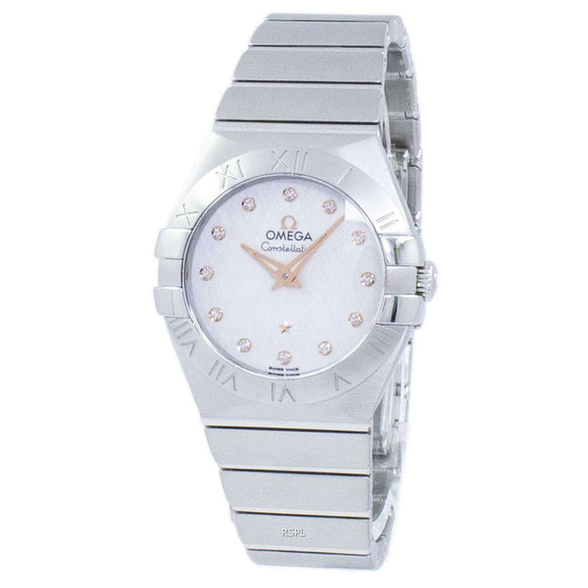 Omega Constellation Diamond Accents Quartz 123.10.27.60.52.001 Women's Watch