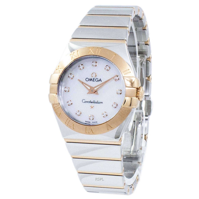 Omega Constellation Diamond Accents Quartz 123.20.27.60.55.003 Women's Watch