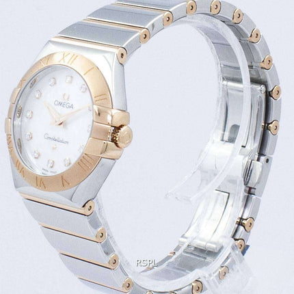 Omega Constellation Diamond Accents Quartz 123.20.27.60.55.003 Women's Watch