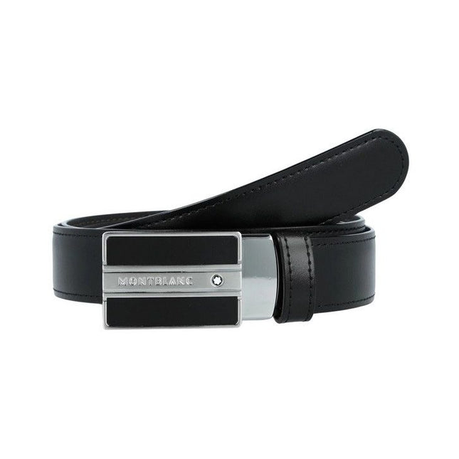Montblanc Meisterstuck 128136 Reversible Black And Brown Men's Leather Belt