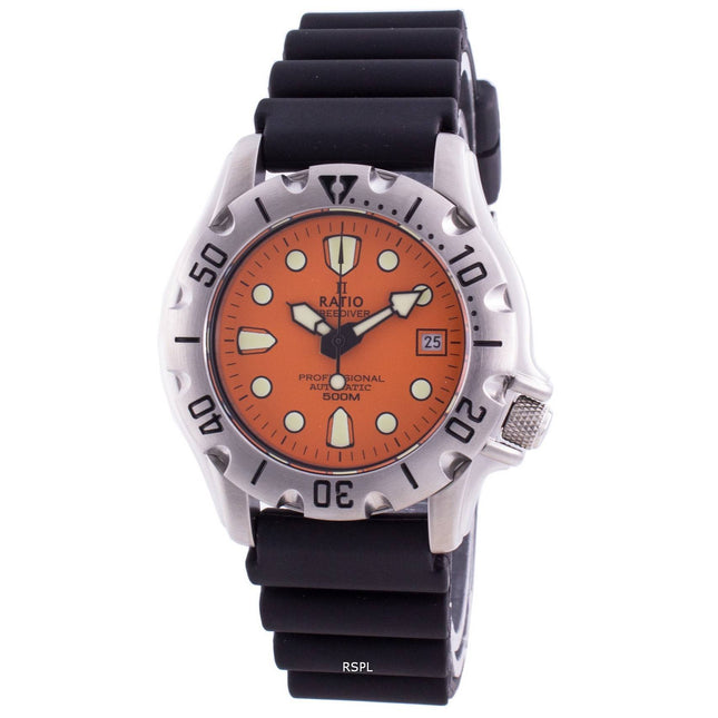 Ratio FreeDiver Professional 500M Sapphire Automatic 32BJ202A-ORG Men's Watch