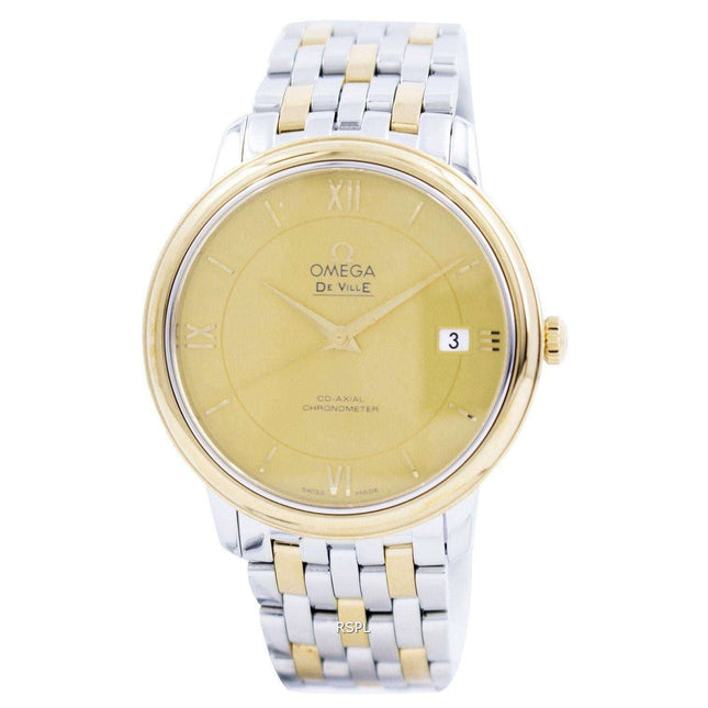 Omega De Ville Prestige Co-Axial Chronometer 424.20.37.20.08.001 Mens Watch