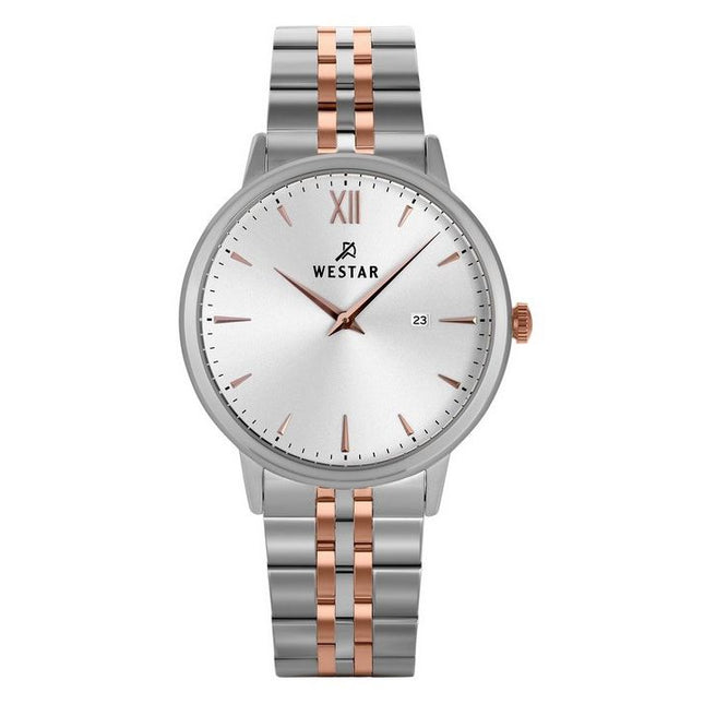Westar Profile Stainless Steel Silver Dial Quartz 50215SPN607 Men's Watch