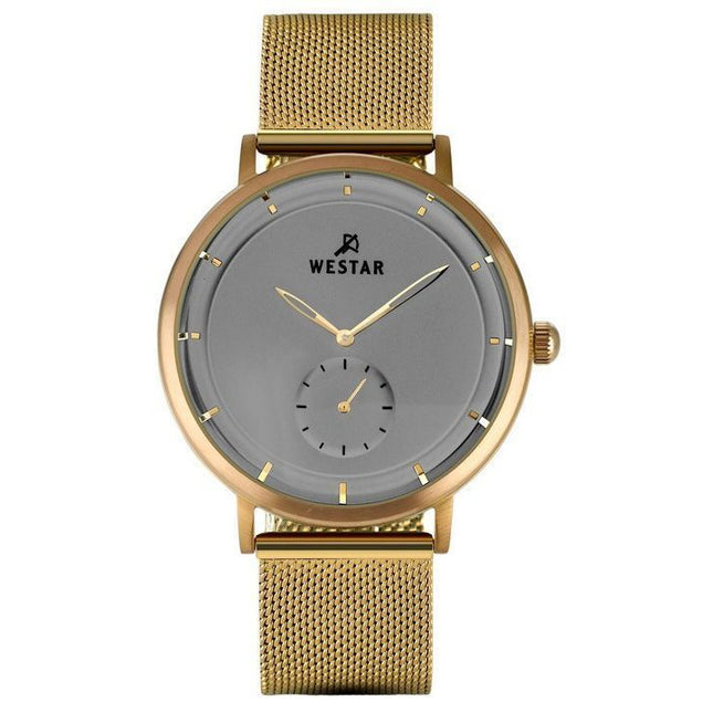 Westar Profile Stainless Steel Grey Dial Quartz 50247BZZ106 Men's Watch