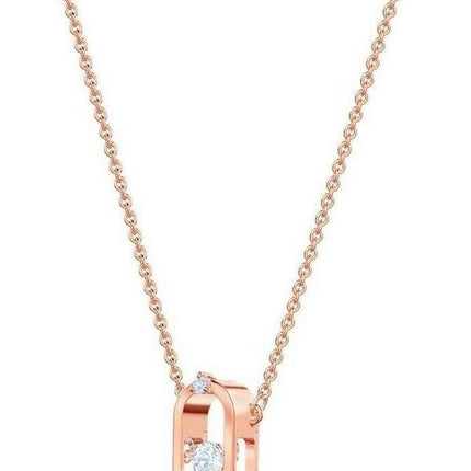 Swarovski Sparkling Dancing Cubic Zirconia Stone Rose Gold Tone Plated