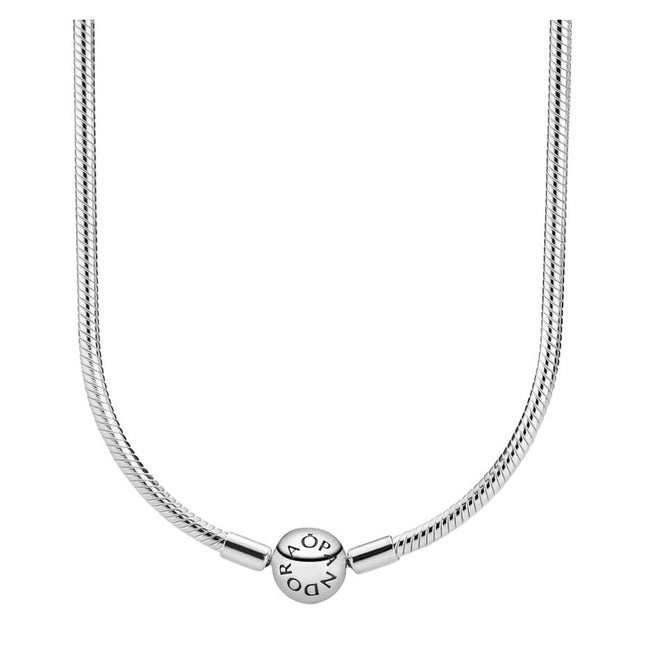 Pandora Snake Chain Sterling Silver Necklace 590742HV-42 For Women