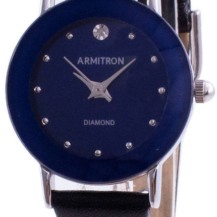 Armitron 752447BLSVBK Quartz Diamond Accents Women's Watch