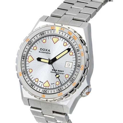 Doxa SUB 600T Searambler Stainless Steel White Dial Automatic Diver's 862.10.021.10 600M Men's Watch