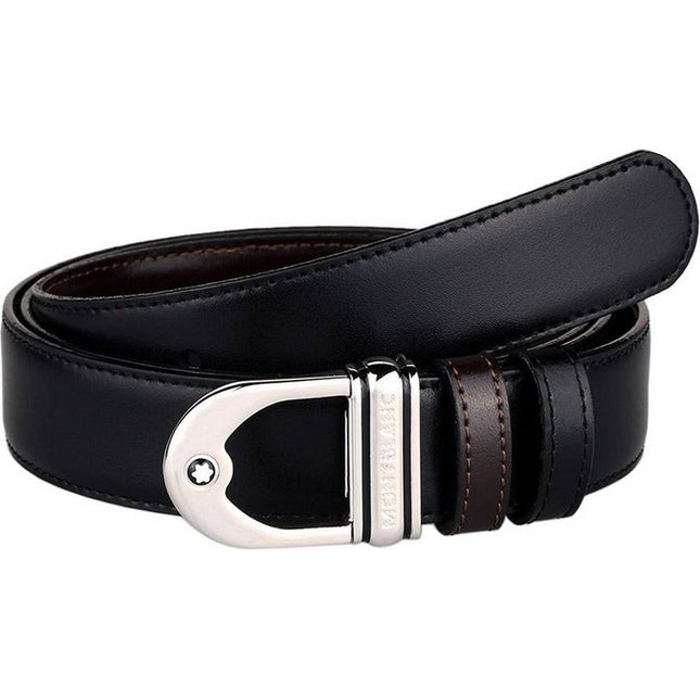 Montblanc 9693 Reversible Calfskin Leather Belt