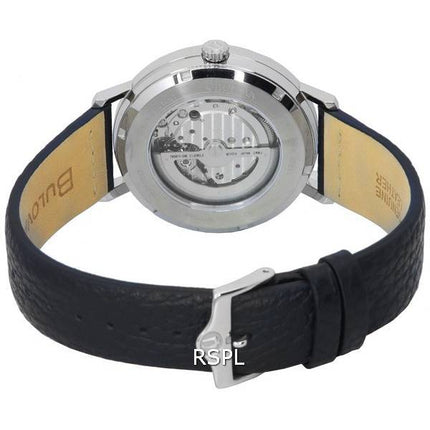 Bulova Aerojet Chronograph Sunray Blue Dial Automatic 96B374 Men's Watch