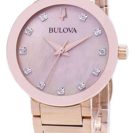 Bulova Modern 97P132 Diamond Accents Quartz Women's Watch