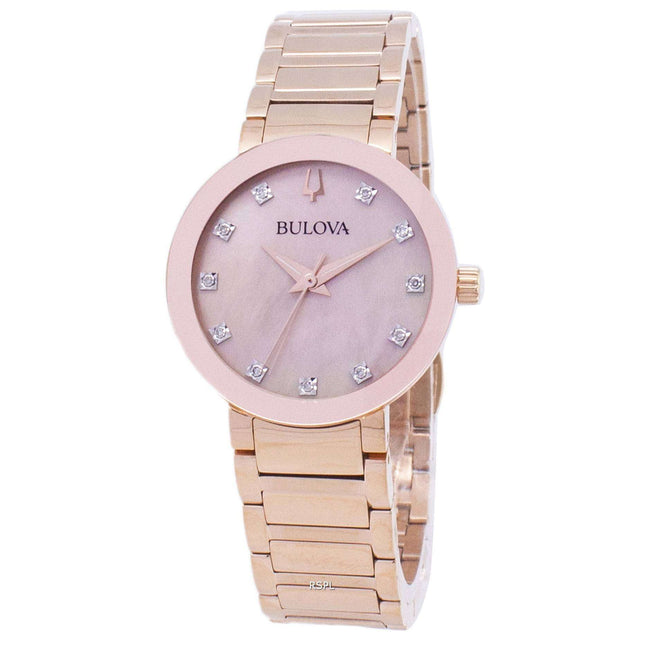 Bulova Modern 97P132 Diamond Accents Quartz Women's Watch