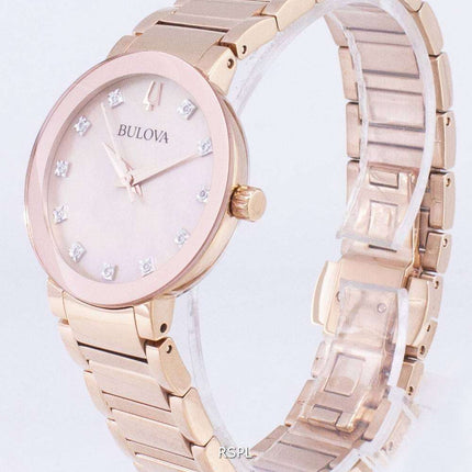 Bulova Modern 97P132 Diamond Accents Quartz Women's Watch