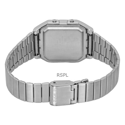 Casio Vintage Digital Stainless Steel Quartz A130WE-7A Unisex Watch