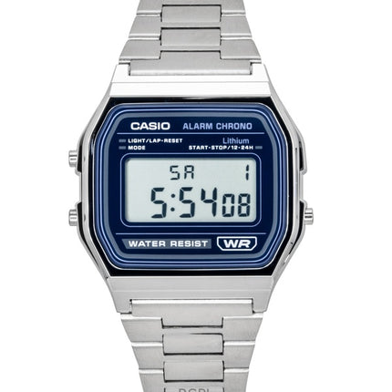 Casio Vintage Digital Stainless Steel Quartz A158WEA-2 Unisex Watch