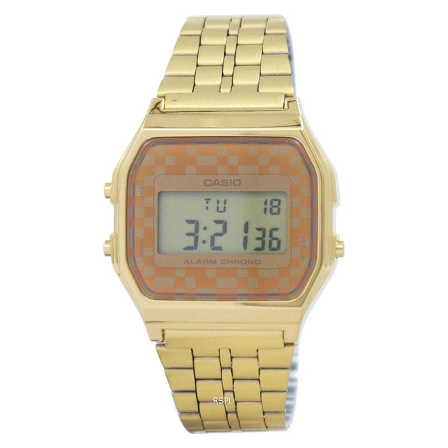 Casio Vintage Chronograph Alarm Digital A159WGEA-9A Men's Watch