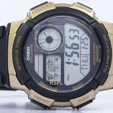 Casio Illuminator World Time Alarm AE-1000W-1A3V AE1000W-1A3V Men's Watch