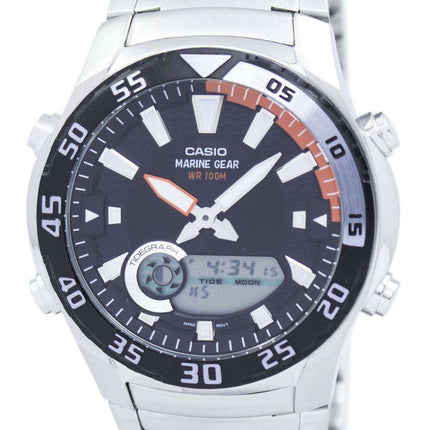 Casio Analog Digital Marine Gear AMW-710D-1AVDF AMW-710D-1AV Mens Watch