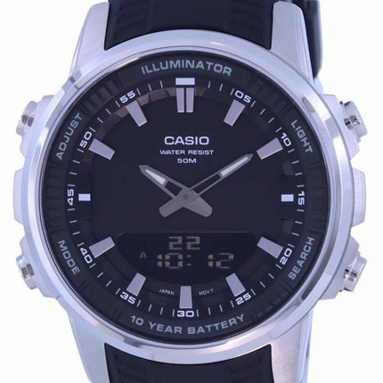 Casio Enticer World Time Telememo Analog Digital AMW-880-1A AMW880-1 Mens Watch