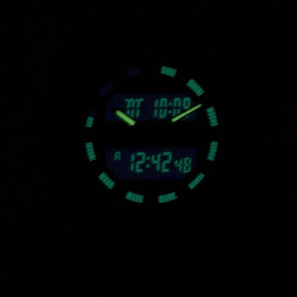 Casio Analog Digital Youth Series Illuminator AQ-164W-1AVDF AQ-164W-1AV Mens Watch