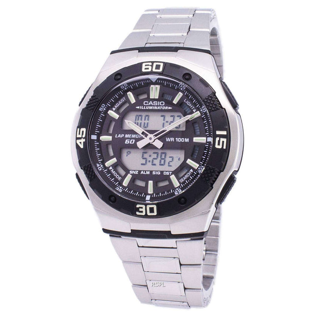 Casio Analog Digital Youth Series Illuminator AQ-164WD-1AVDF AQ-164WD-1AV Mens Watch