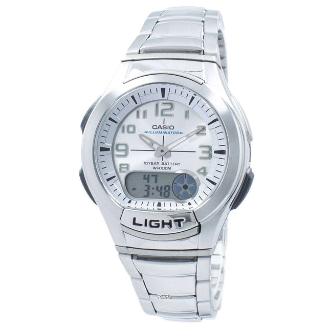 Casio Youth Illuminator Analog Digital AQ-180WD-7BV AQ180WD-7BV Men's Watch