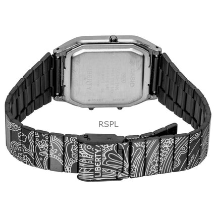 Casio Vintage Liberty Analog Digital Black Dial Quartz AQ-230EBLT-1A Unisex Watch