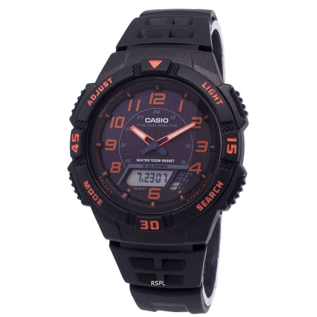 Casio Analog Digital Tough Solar AQ-S800W-1B2VDF AQ-S800W-1B2V Mens Watch