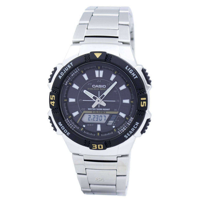 Casio Analog Digital Tough Solar AQ-S800WD-1EVDF AQ-S800WD-1EV Mens Watch