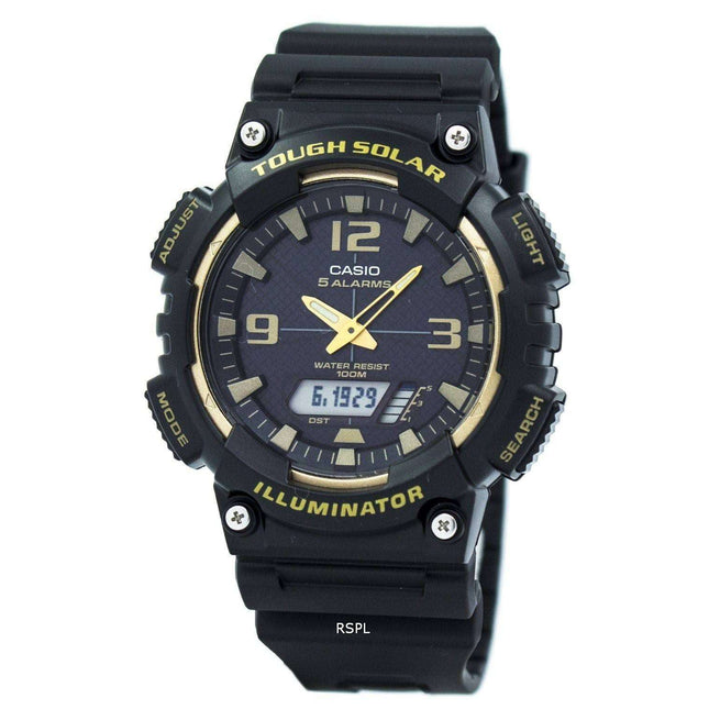 Casio Tough Solar 5 Alarms 100M AQ-S810W-1A3V Men's Watch
