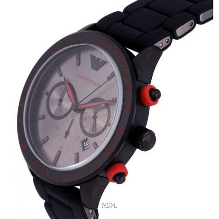 Emporio Armani Mario Chronograph Grey Dial Quartz AR11392 Men's Watch