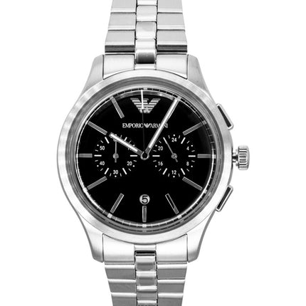 Emporio Armani Chronograph Stainless Steel Black Dial Quartz AR11691 Men's Watch