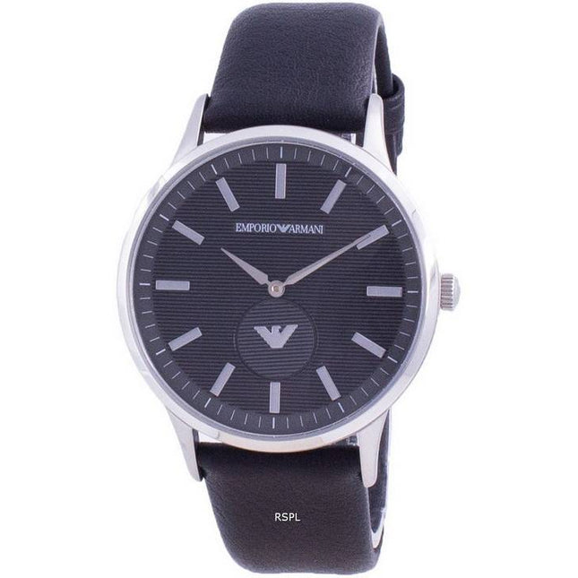 Emporio Armani Renato Black Dial Quartz AR80039 Men's Watch