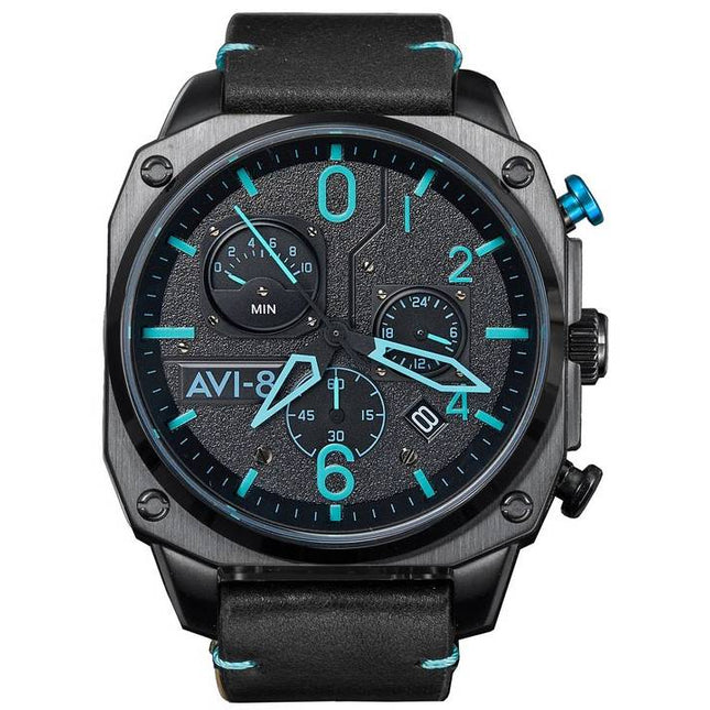 AVI-8 Hawker Hunter Chronograph Blue Diamond Quartz AV-4052-05 Men's Watch