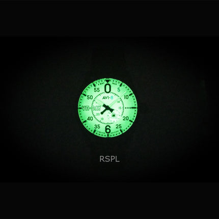 AVI-8 Spitfire Type 300 VE-Day 80th Limited Edition Leather Strap Cream Dial Automatic AV-4073-02 Men's Watch