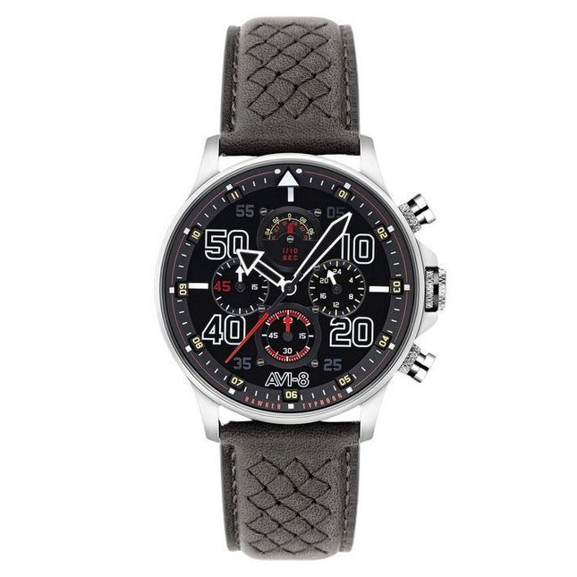 AVI-8 Hawker Typhoon Rb396 Sheila Chronograph Limited Edition Black Dial Quartz AV-4093-05 Men's Watch