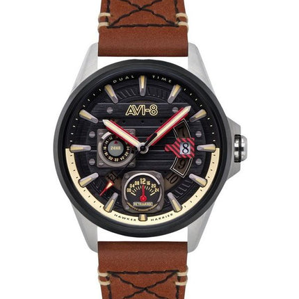 AVI-8 Hawker Harrier Farley Multifunction Black Dial Quartz AV-4098-02 Men's Watch