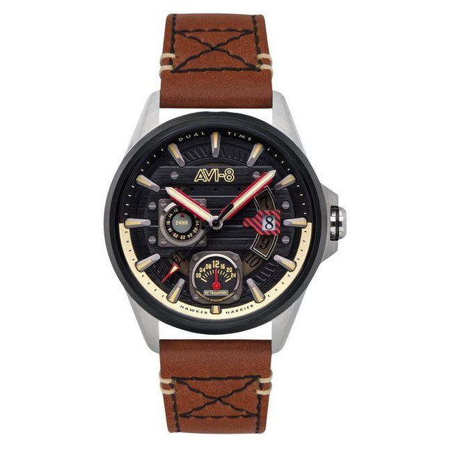 AVI-8 Hawker Harrier Farley Multifunction Black Dial Quartz AV-4098-02 Men's Watch